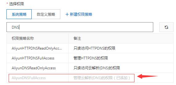 保存 AccessKey 的信息